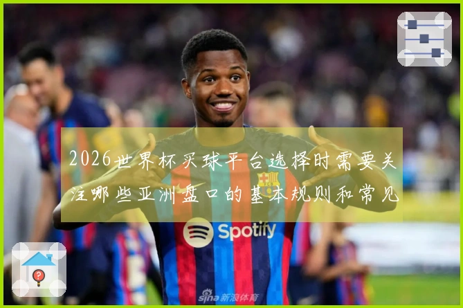 2026世界杯买球平台选择时需要关注哪些亚洲盘口的基本规则和常见问题