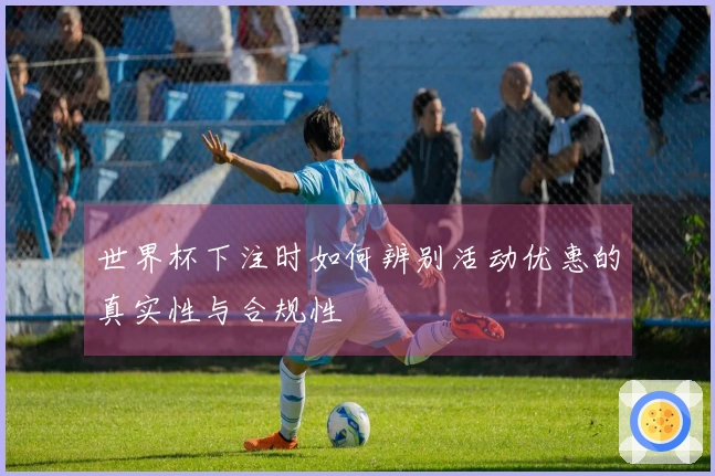 世界杯下注时如何辨别活动优惠的真实性与合规性